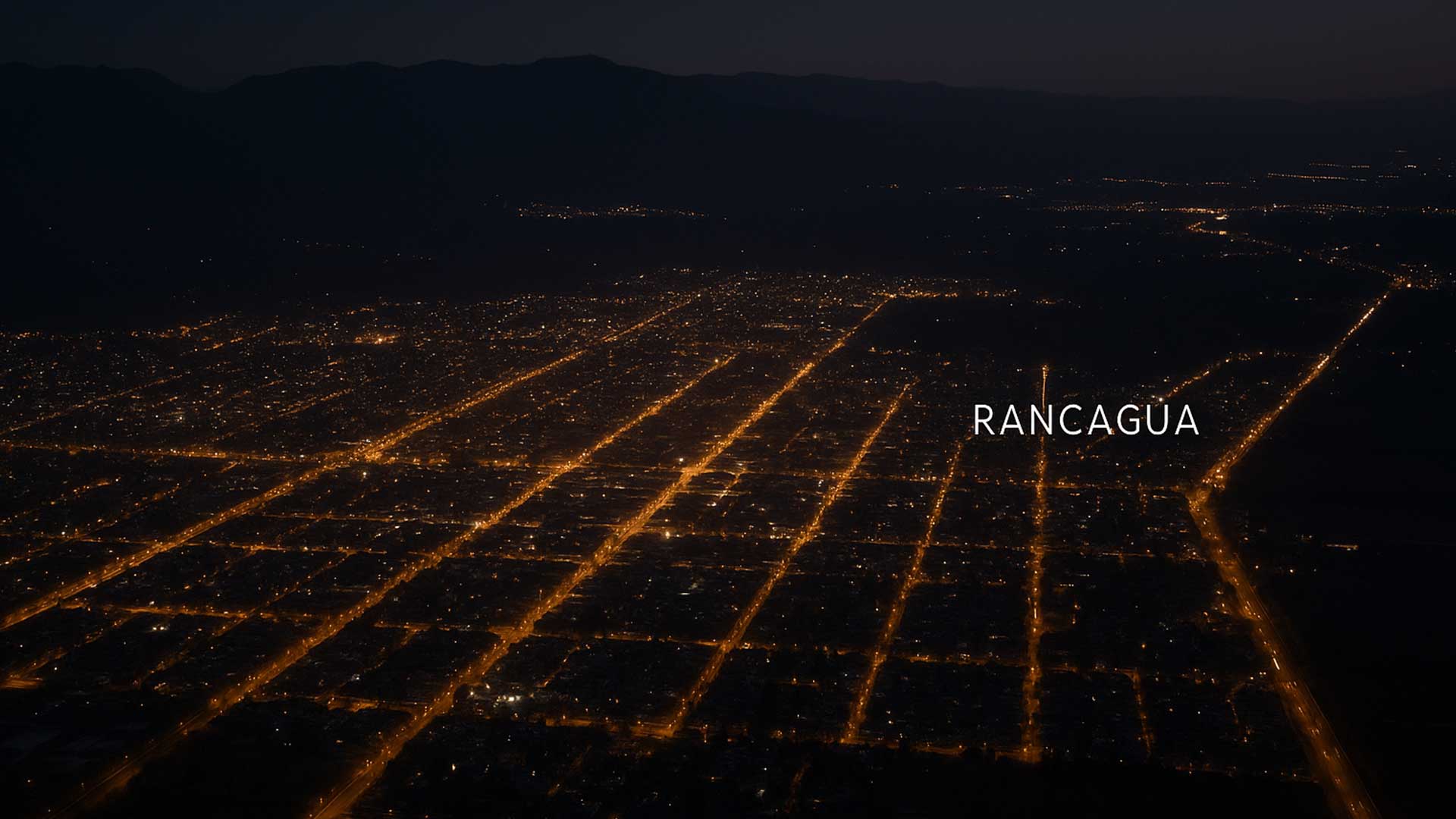Luces satelitales confirman la fusión funcional del eje Santiago–Rancagua–Valparaíso